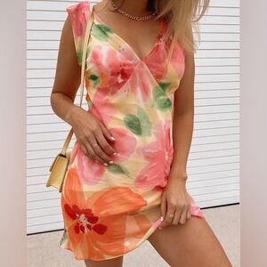 With Jean Lani Dress (Petunia) NWOT